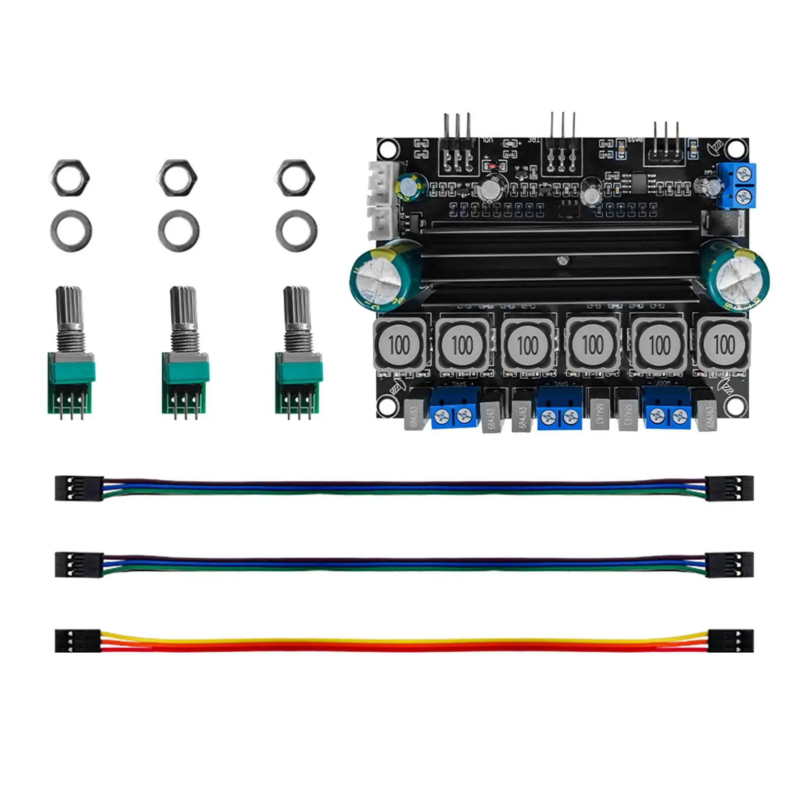 Amplifier Board channel and 0.1 subwoofer Audio Stereo Amp Module, TPA3116D2 Chip Audio Subwoofer Amp Sound Board