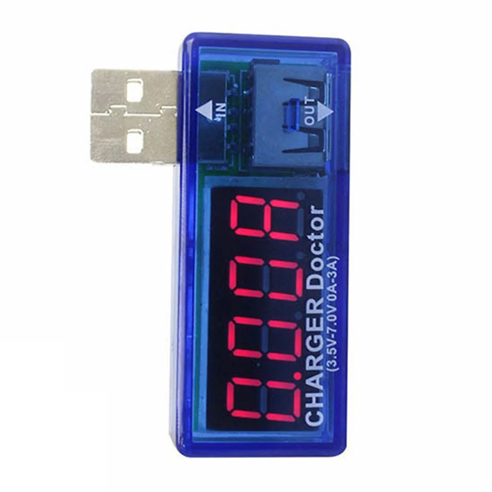 USB Power Diagnostic Meter With 5-Second Cyclic Display For Observing Voltage And Current Trends On USB Power Supplies