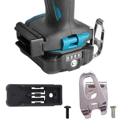 Bit Holder Belt Clip Hook With Screw for Makita 18V Cordless Drills Driver Bit Holder Belt Hooks Electric Dril Power Tool Part