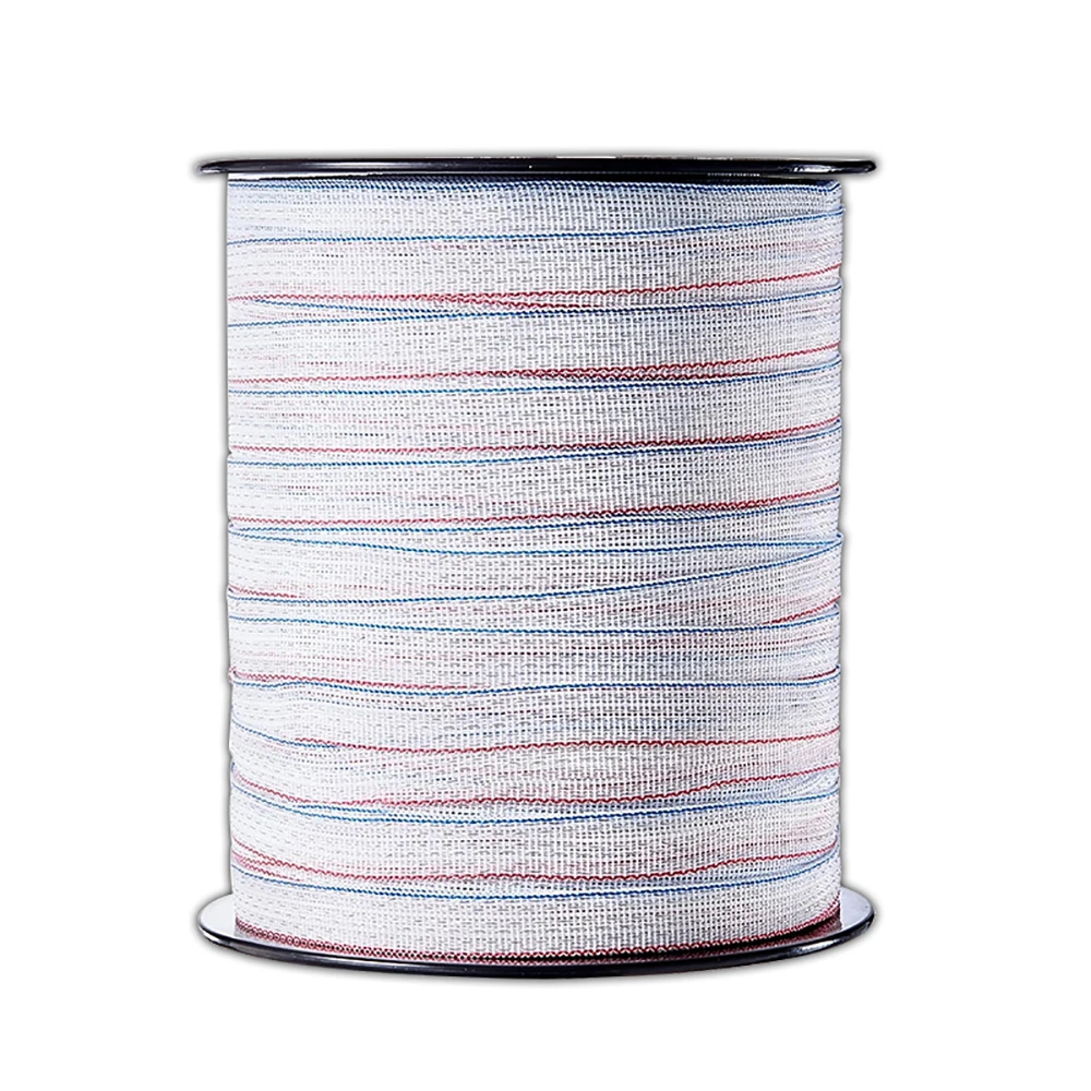 

400M Electric Fence Wire Conductive Tape, High Visibility Enhances Fencing Polytape for Horse Cattle Livestock