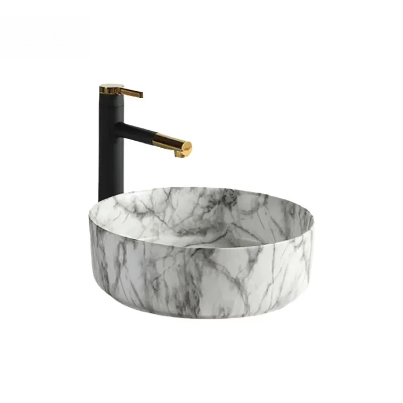 Modern Stainless Steel Countertop Washbasin Sink Easy to Clean Eco Friendly Bathroom Vanity Holder Portable Counter Hanging
