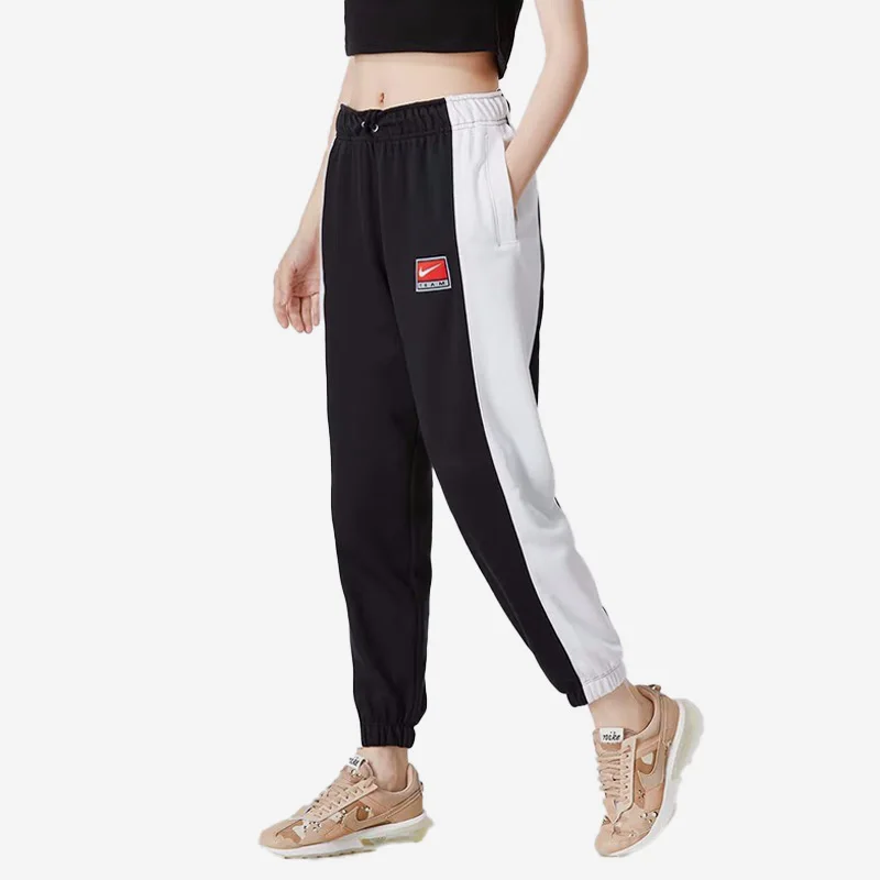 Nike Authentic Autumn New Women's Sports Comfortable Loose Cuffed Pants DQ6604-010