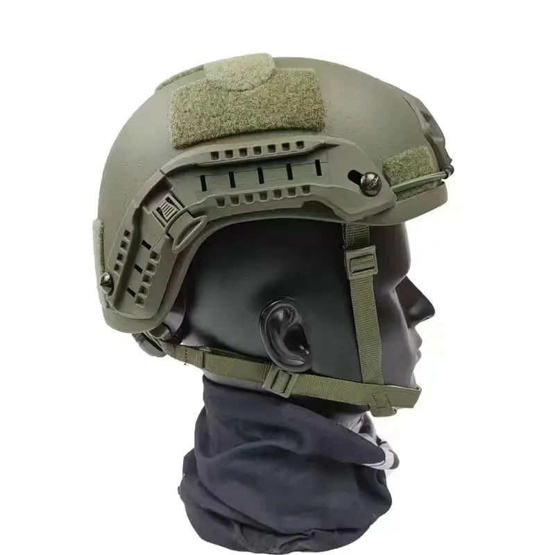 Fast HDPE NIJ IIIA High Cut Trajectory Helmet UHMW-PE Trajectory 3A Bulletproof Helmet