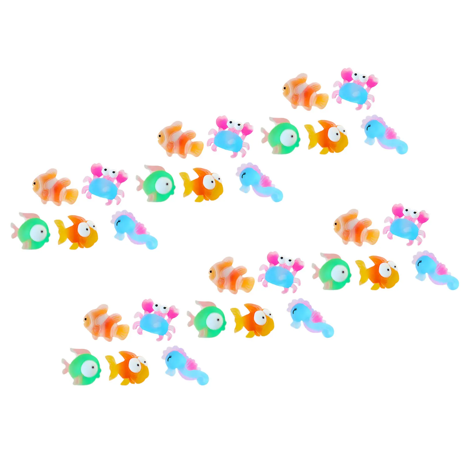 30Pcs Marine Animal Thumbtacks Cute Ocean Push Pins Resin Decorative Pushpins for Cork Board Bulletin Notice Photo Display