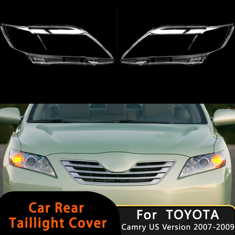 

Для Toyota Camry 2007-2009 автомобильная передняя фара, стеклянная крышка объектива, прозрачная крышка фары, автомобильные аксессуары