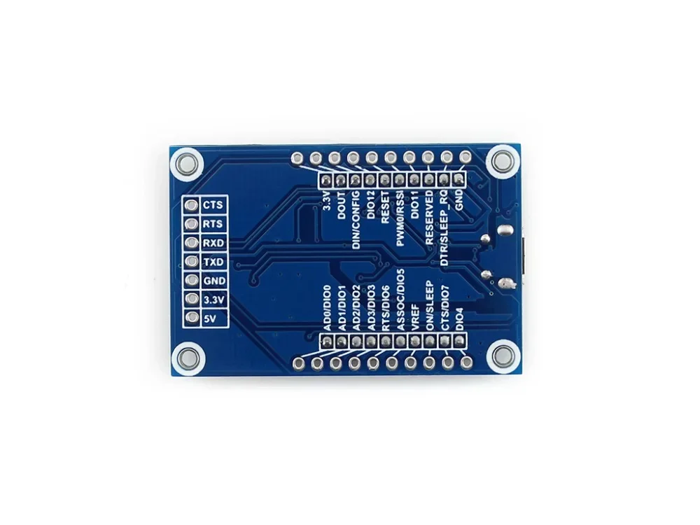 Waveshare XBee USB Adapter UART Communication Board Supports XBee Connectivity USB to UART Module Configure