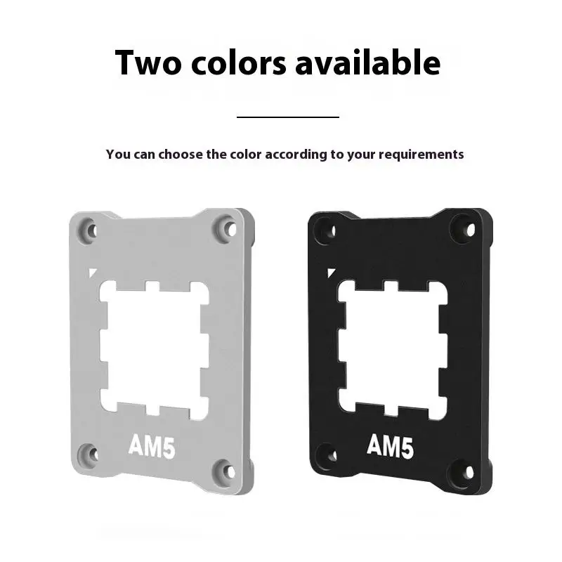 Picture 5: Aluminum Universal AM5-AMD CPU Bending Correction Buckle Cover For 7950X 7800X 7700X 7600X 7500F Desktop Chassis