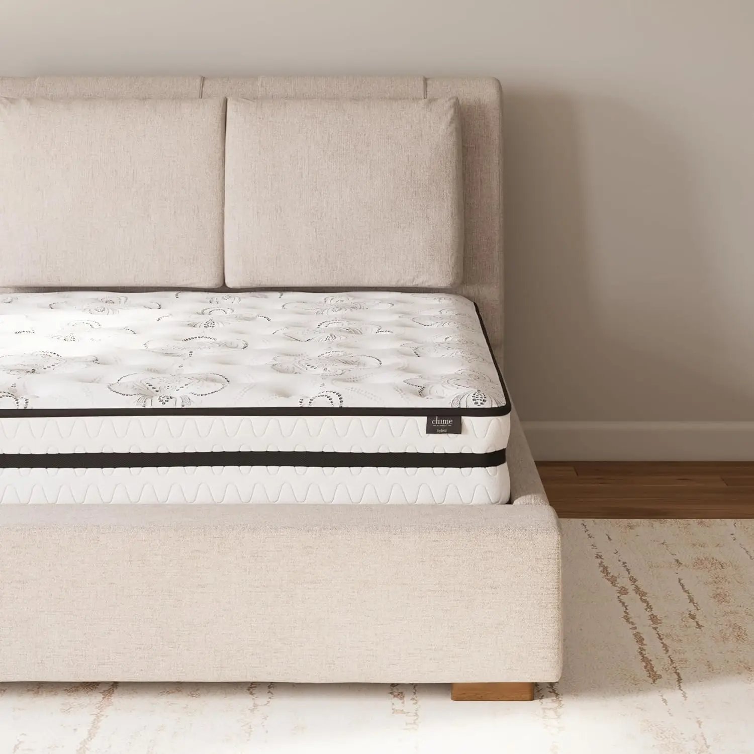 

Design by Ashley Full Size Chime 10 Inch Medium Firm Hybrid Mattress with Cooling Gel Memory Foam for Pressure Relief