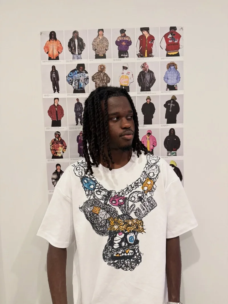 

Y2K модная ретро хип-хоп американская аниме принт узор рок-стиль мужская уличная мода с короткими рукавами панк свободная рубашка большого размера