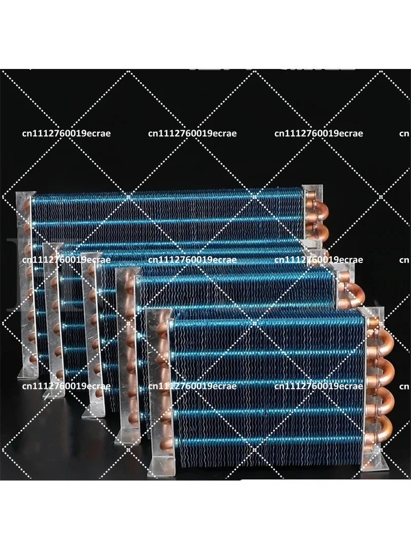Copper Tube Condenser Radiator Heat Sink for Freezer Refrigerator Cooling Water Universal Small Evaporator