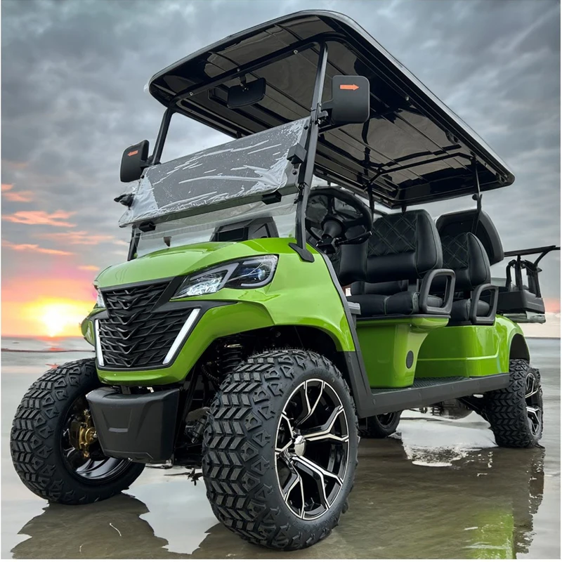 Multi-purpose Vehicle Electric Vintage Off Road 2/4/6/8 Person Golf Carts Manufacturer Customizable off-road golf cart