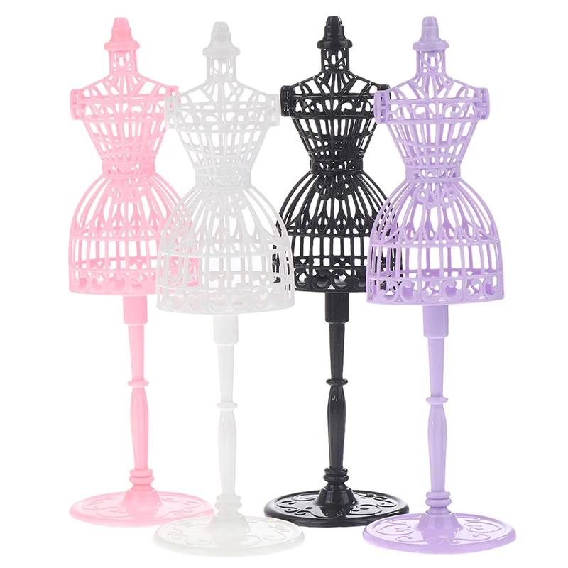 1pc Girls Mannequin Fantasy Doll Display Holder Dress Clothes Gown Hollow Hanger Stand Rack Holder for 21cm 1/6 Dolls