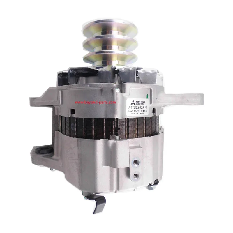 

6HK1 Engine Electric Generator 4TU6285ARQ 24V 4624