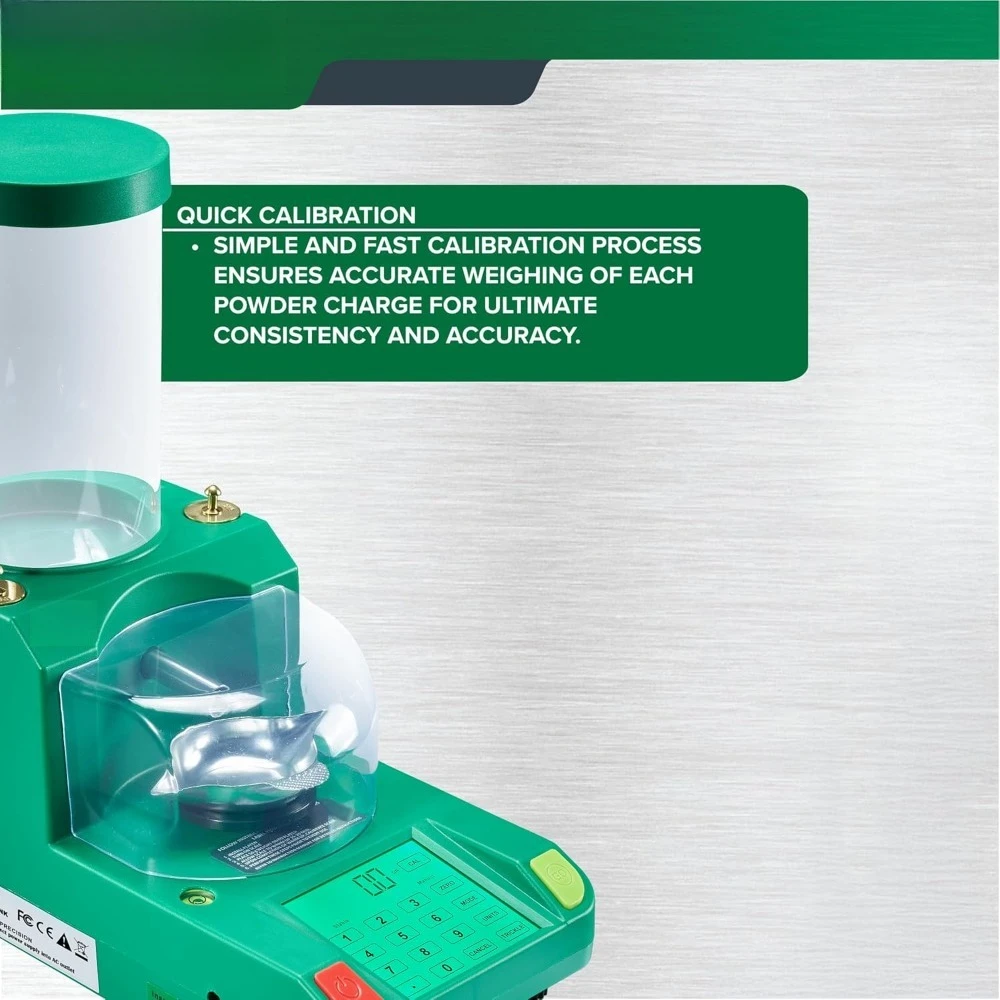 موزع مسحوق المسدس، شاشة لمس متوافقة مع البلوتوث، دقة 0.1، سعة 2000 الحبوب #5