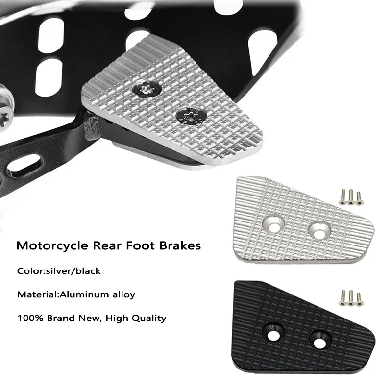 Motorcycle Rear Foot Brakes Pedals Levers Step Plate Extension For BMW R NINE T R NINET R9T R 9 T Pure Racer Scrambler 2014-2021