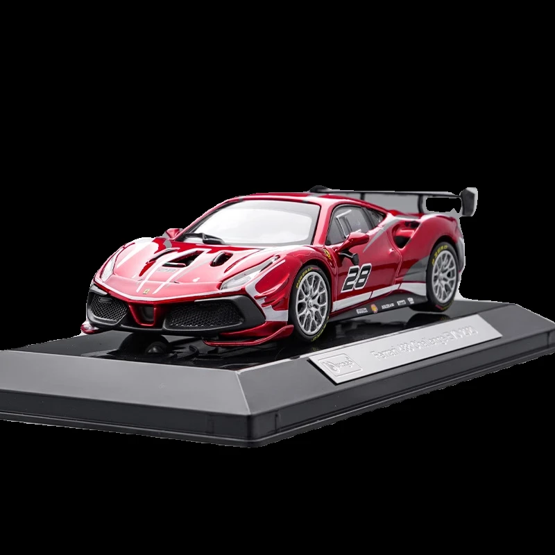 Модель Автомобиля Ferrari 488, модель автомобиля Ferrari 2020 WRC, 1:43