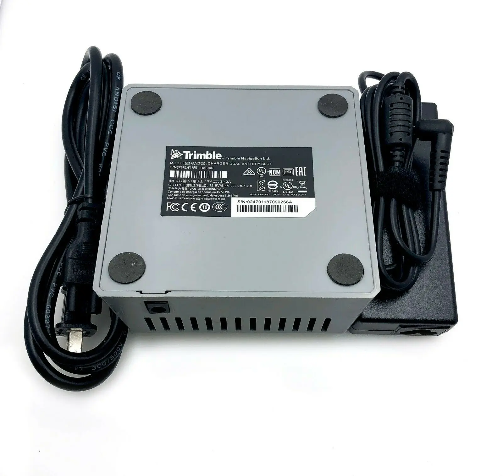 

Survey Equipments Dual Bay Charger 53018010 For GPS And Total Station, R10, S6, SPS985, R8