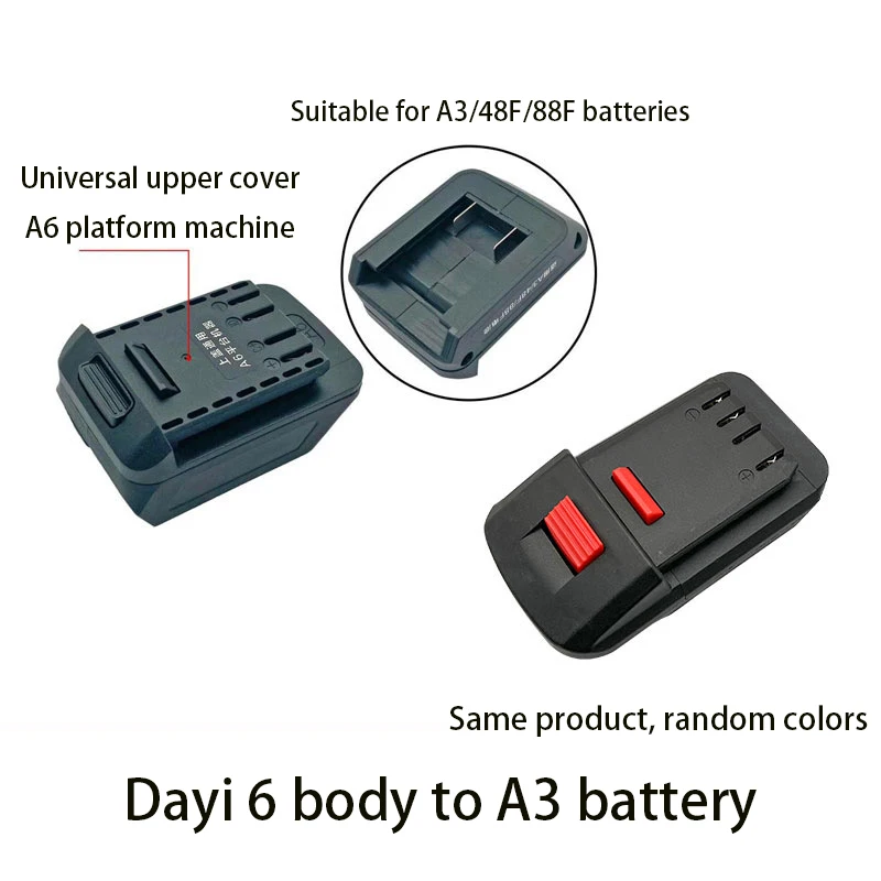 Dayi-リチウムバッテリーレンチコンバーター、バッテリーコンバーター、a6,2106、ボディからdayia3