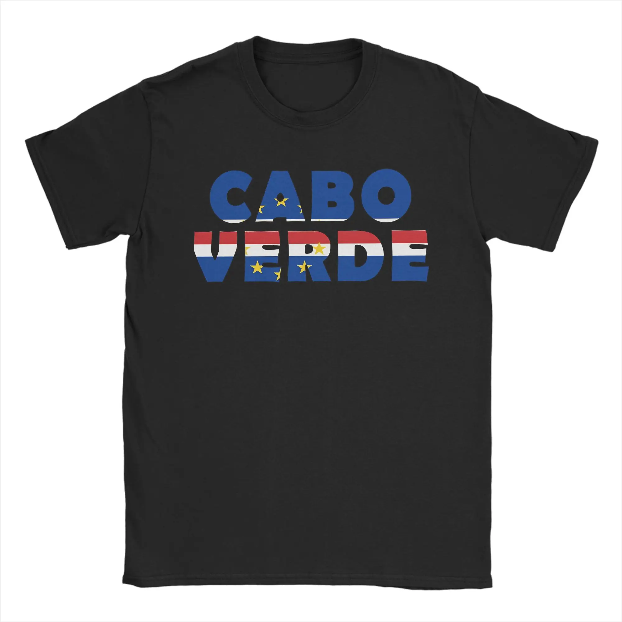 Cape Verde Cabo Verde T Shirt Summer  Vintage T Shirts Cotton Novelty Tee Shirt For Men's Printed Tops