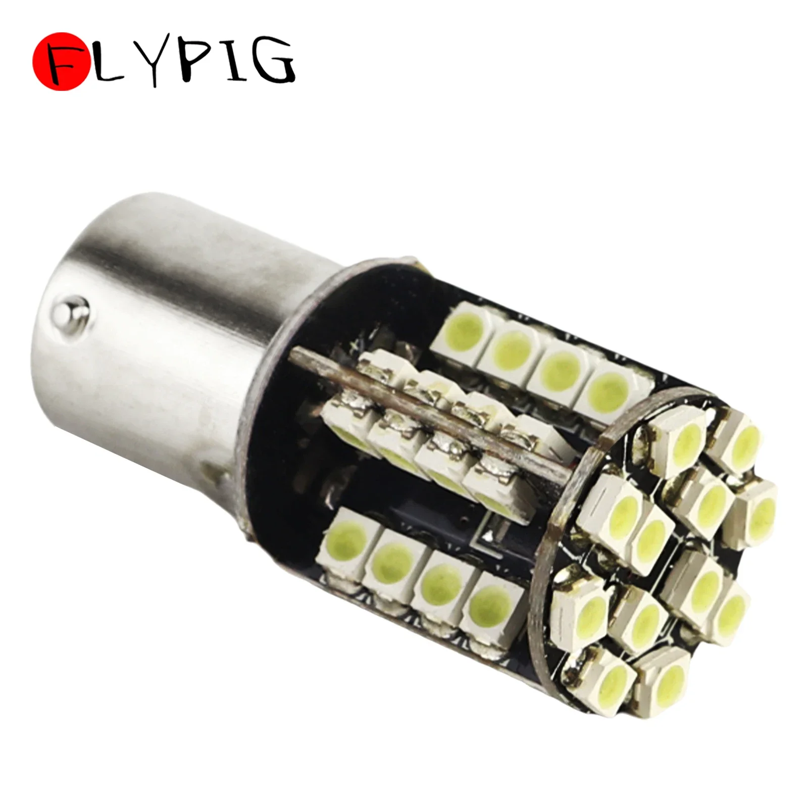 Ba15s 1156 1141 High Power Car LED Bulb 24-5050SMD AC/DC 12V-24V Cool White