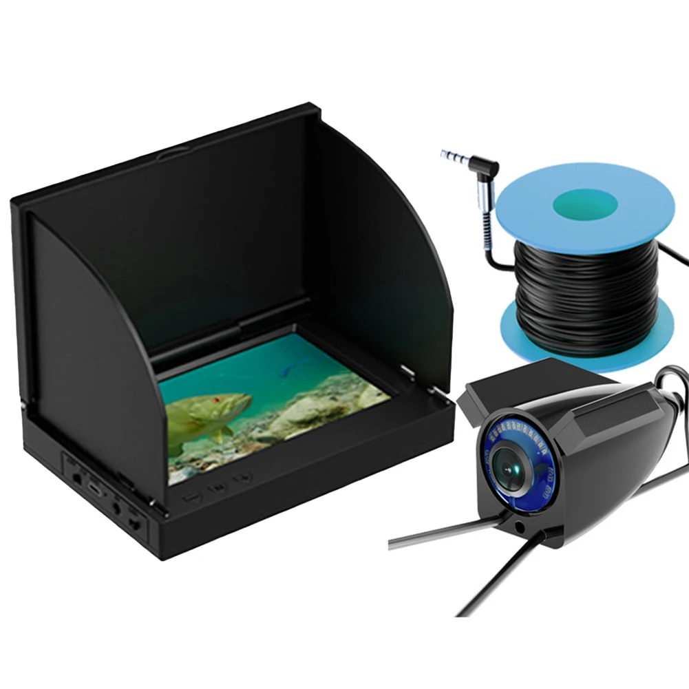 Aquatic Exploration Tool 4 3 Inch HD Screen Fish Finder With Infrared Lighting For Maximum Visibility In Dark Waters