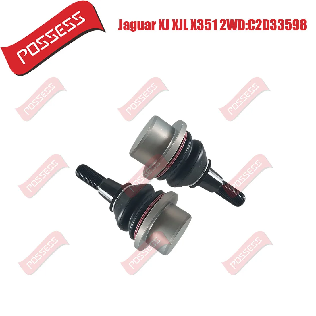 A Pair of Front Lower Suspension Control Arm Ball Joint For Jaguar XJ XJL X351 Rear Drive 2WD 2010-/,C2D33598 C2D33599 C2D1536