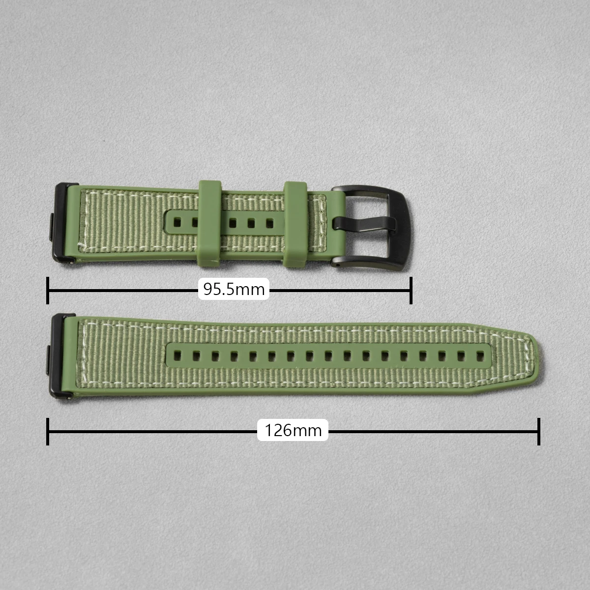 حزام حلقة من النايلون لساعة Huawei Watch Fit 4 Pro سوار ساعة مضفر قابل للتنفس لساعة Huawei Watch Fit 3/4 سوار معصم بديل