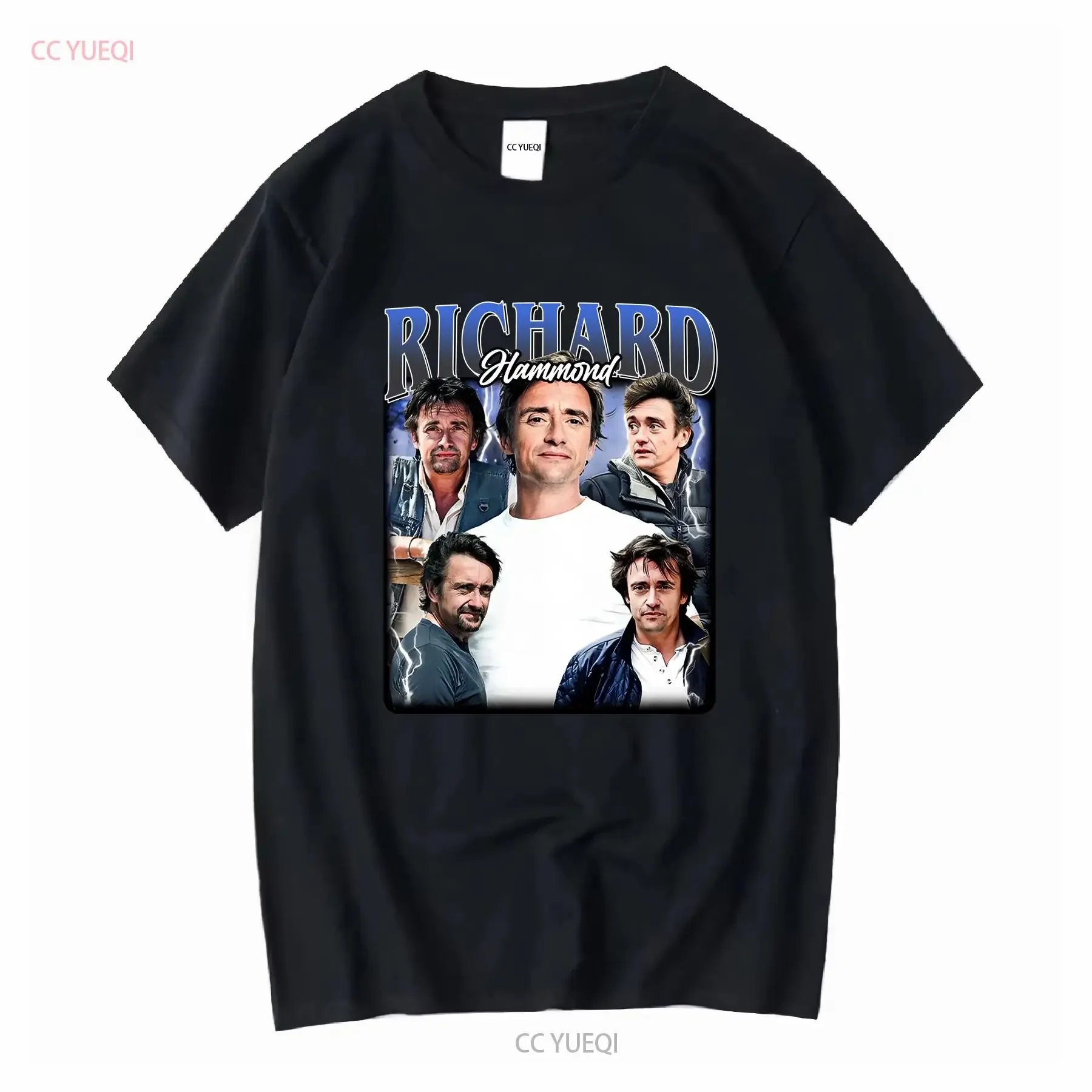 Richard Hammond Softstyle Vintage T Shirt For Woman and Man long or short sleeves vintage Washed streetwear homme Soft