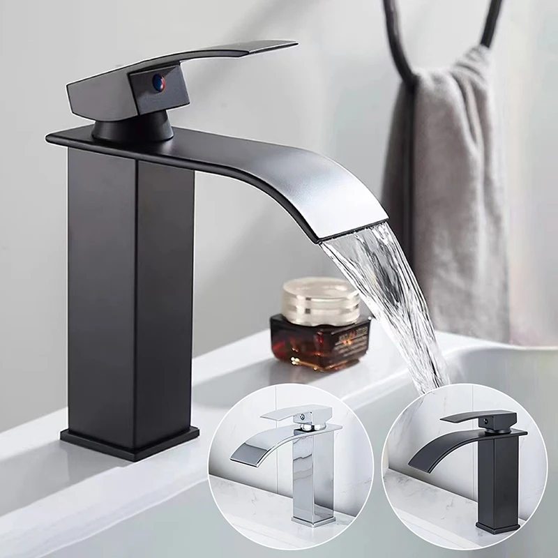 Bathroom Accessories Household Hot and Cold Water Waterfall Dragon Head Kitchen Bathroom Bathroom Washbasin Faucet Tapware Home
