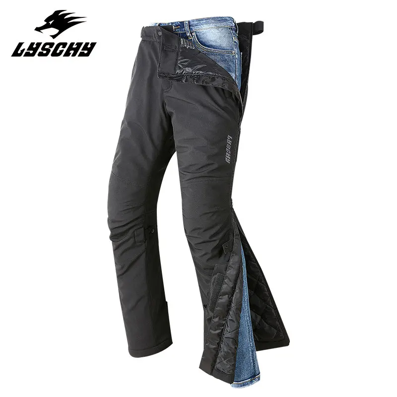 Motorcycle Riding Pants Take off Quickly and Wear Windproof Warm Trousers Quickly Off-line Men's Fall and Rain Cover Pants