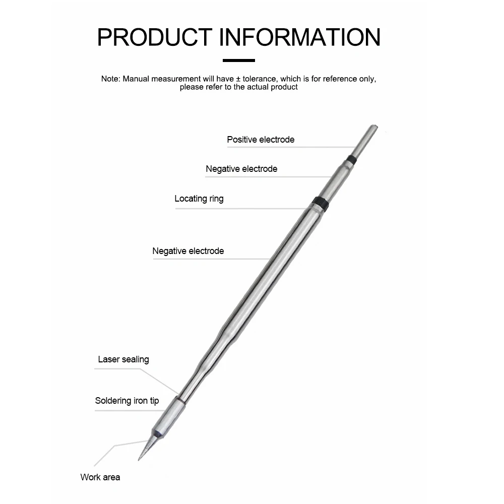 QUICKO C210 Series Integrated Soldering Iron Tips and Heating Core Efficient Heat Conduction Temperature Recovery for C210