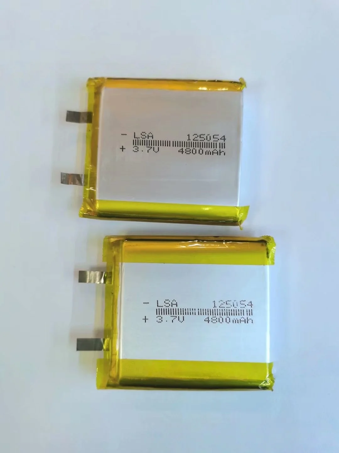 125054 125050 Polymer Li-ion Battery 4000mAh 3.7V for Heated Shoes Hand Warmers Power Banks and LED Lamps