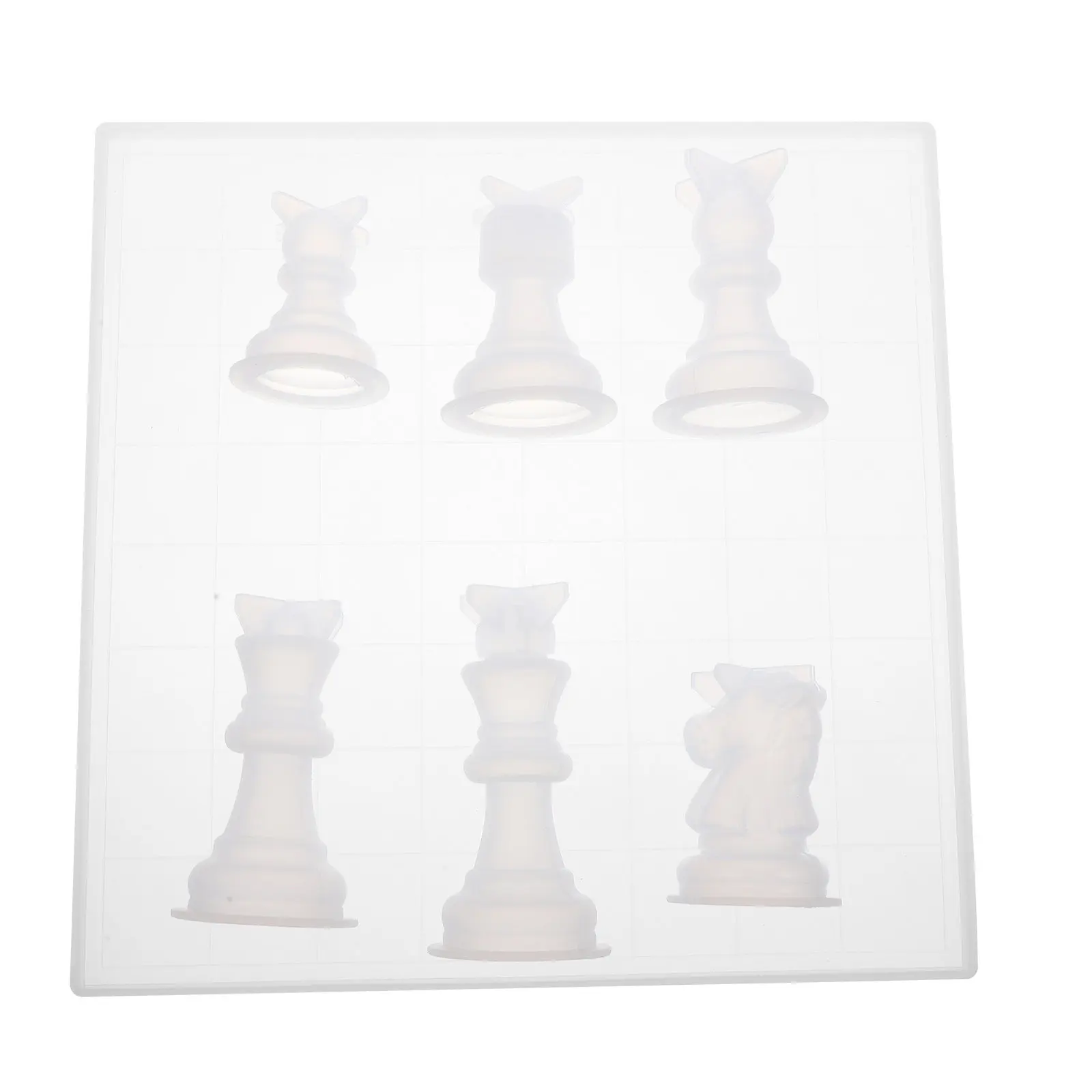 

Набор для создания шахмат: 3D-формы для шахматных фигур и доски из эпоксидной смолы для поделок, семейного творчества и рукоделия