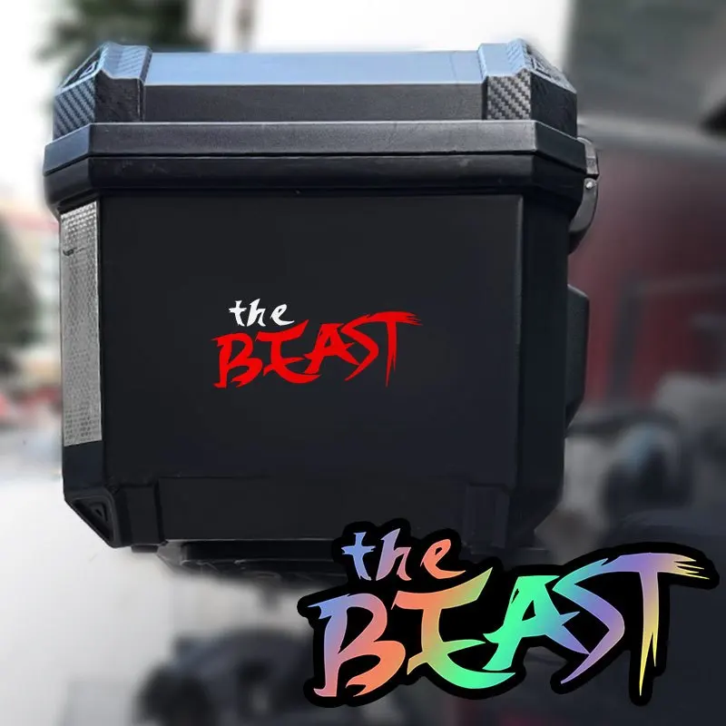 

Водонепроницаемая наклейка для мотоцикла, скутера, шлема, багажника, автомобильного окна, декоративная наклейка для автомобиля, наклейка с изображением зверя, приносящего удовольствие.