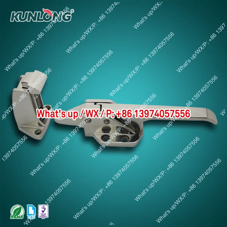 Shangkun SK1-903S-B stainless steel single handle | Compression force tight sealing body handle | Protrusive door oven door lock