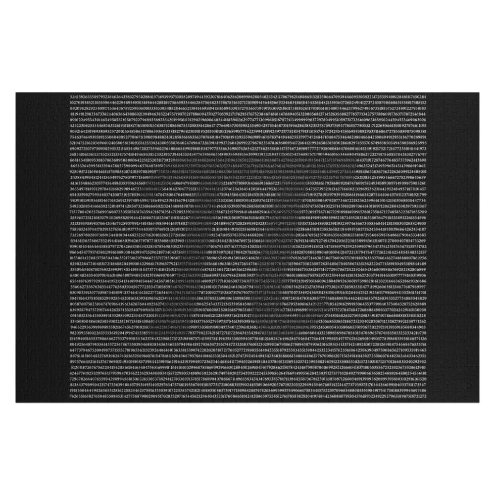 

Деревянный пазл с цифрами Пи, персонализированный, с именем, с индивидуальным изображением, на заказ