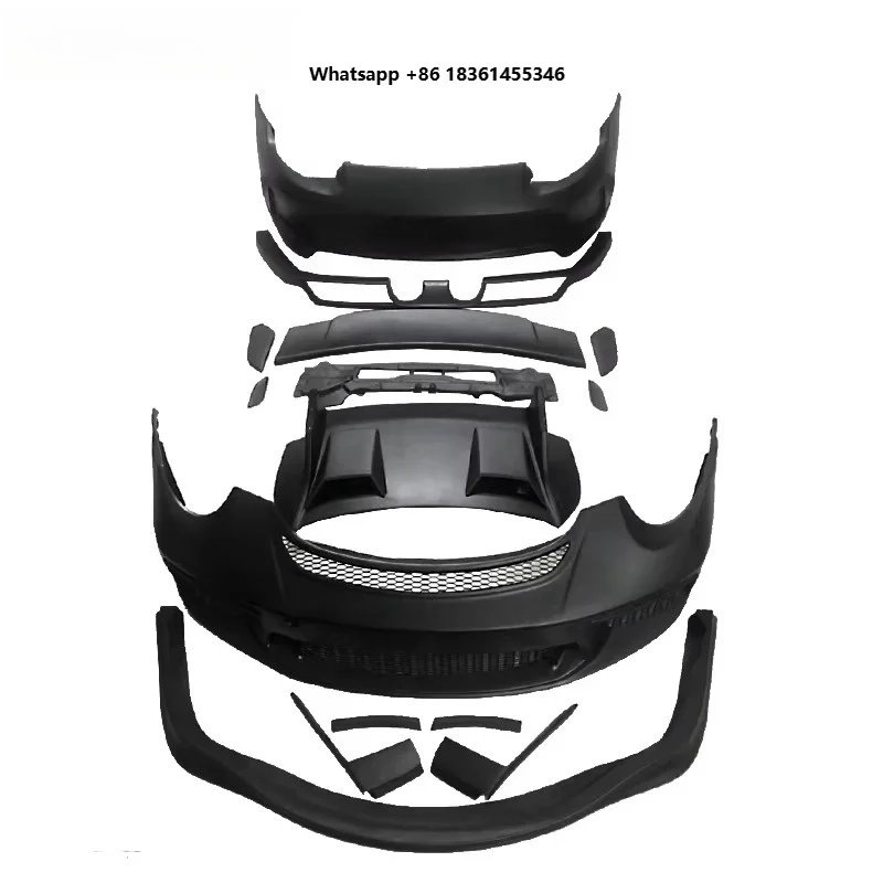 

For 2004-2012 Porsches 997 911 New Design Upgrade 991 Gt2 RS Style Body Kit Fit for Porsches 997 Model Car STLF