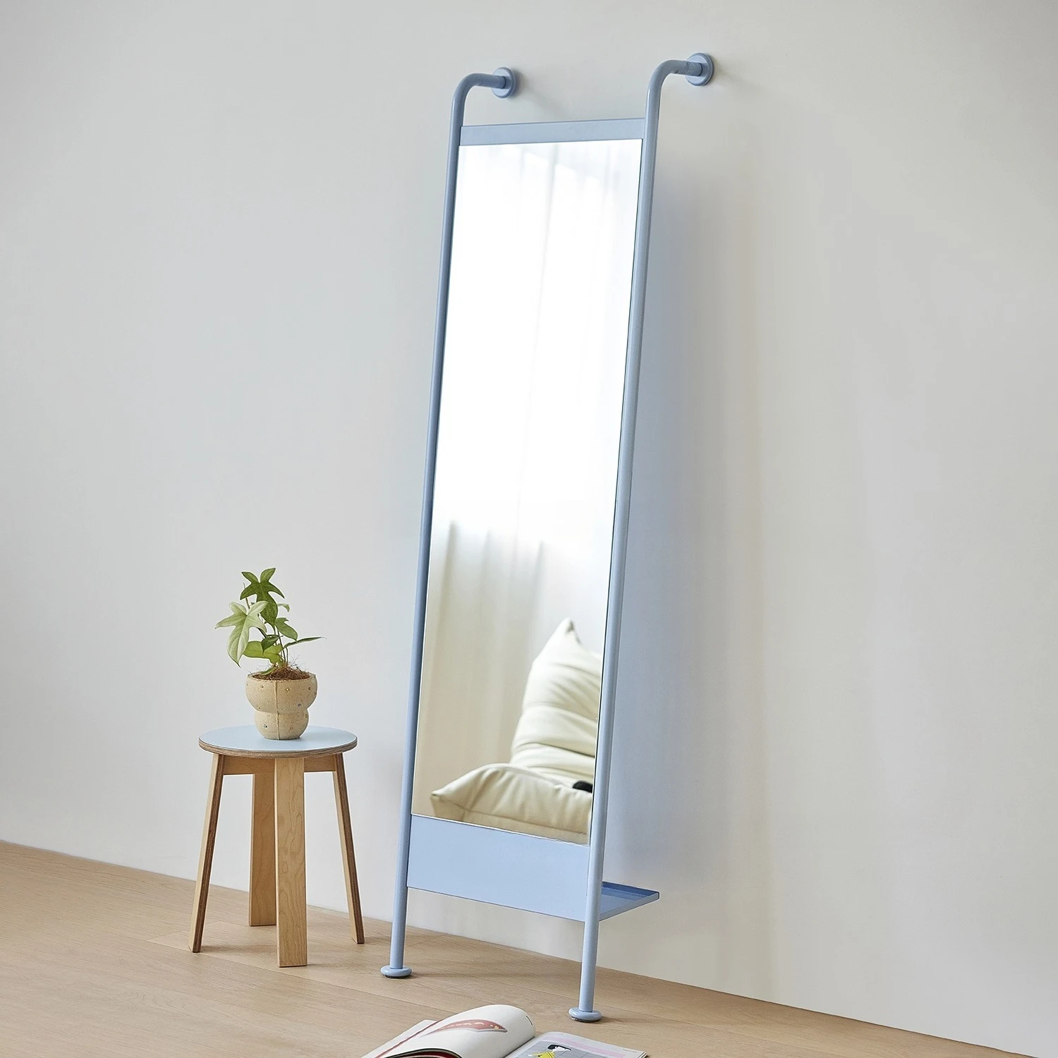 

Medieval ins style, blue, full-body full-length mirror, household