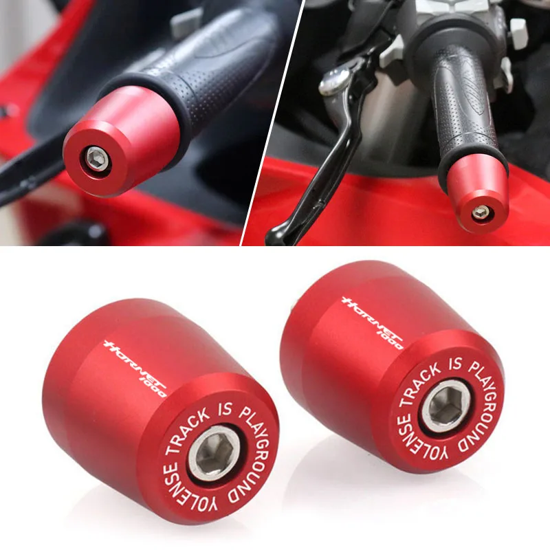 

Motorcycle 7/8" 22mm Handlebar Ends Plug Slider Handlebar End Grips Cap For CB1000 HORNET CB 1000 Hornet 1000 SP 2024 2025