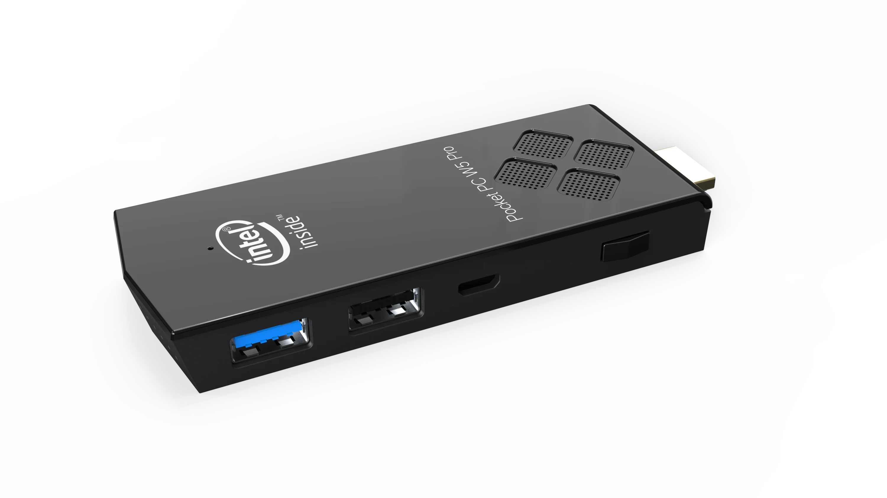 W5 Pro แบบพกพาคอมพิวเตอร์ขนาดเล็ก Intel Z8350 Quad Core เปิดใช้งาน Windows 10 PC Stick HD Wifi BT4.2มินิคอมพิวเตอร์ทีวีกล่อง PK T4