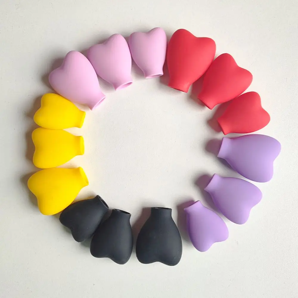 Gifts Heart Travel Eyeshadow Brush Organizer Case Makeup Brush Holder Makeup Brush  Covers Make up Brush Protector Cap