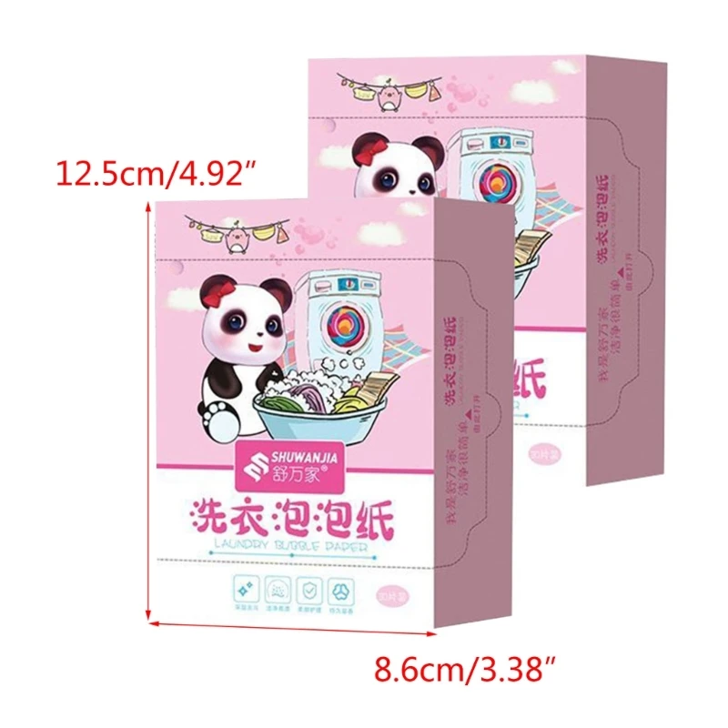 60Pcs Laundry Tablets Underwear Children Clothing Laundry Soap Concentrated Washing Powder Detergent For Washing Machine