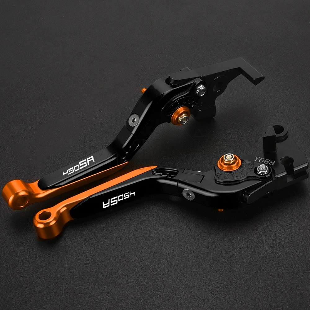 

For CFMOTO 450SR 450 SR 2021 2022 2023 2024 2025 Motorcycle Accessories CNC Foldable Extendable Brakes clutch lever Brake lever