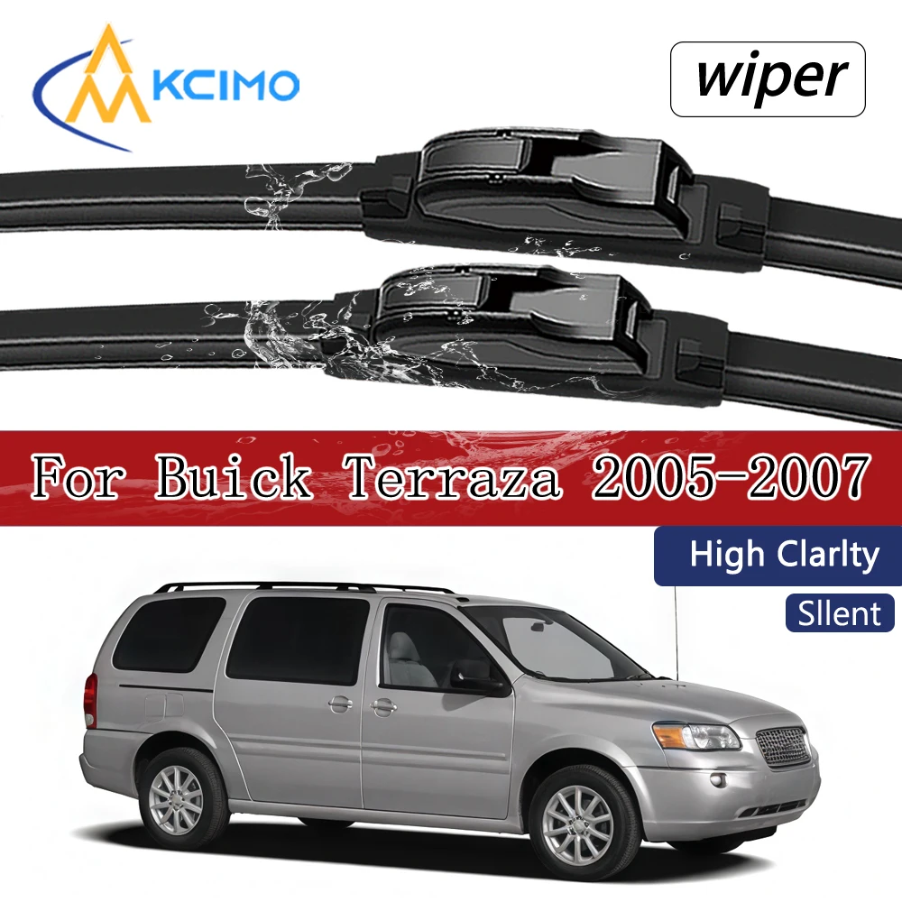 Windshield Wiper Blade Set Replacement For Buick Terraza 2005-2007 OE Style Front Wiper Blades Pair Easy to Install