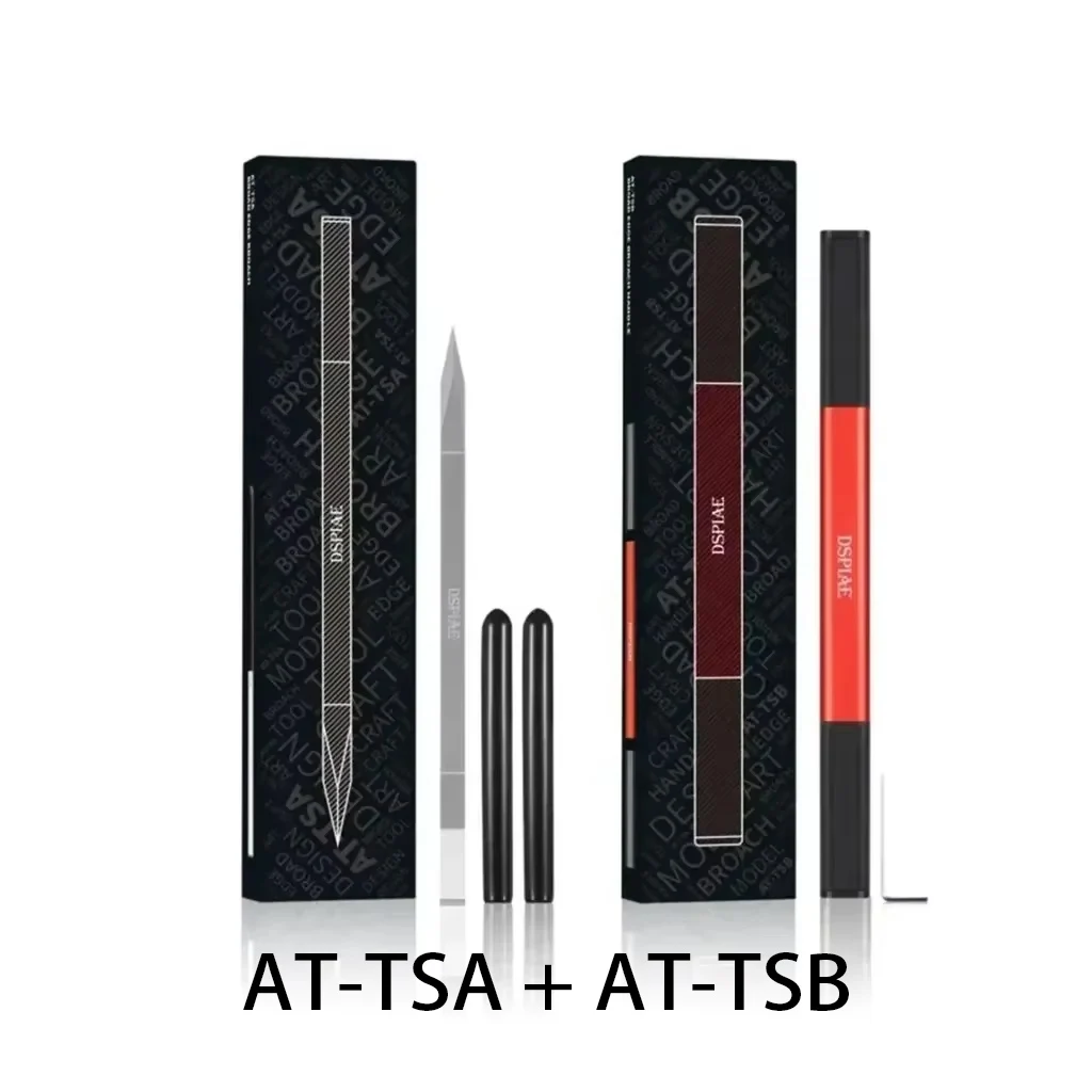 DSPIAE AT-TSA AT-TSB Brede Rand Broach Met Aluminium Handvat voor Gundam Model Maken Tool Brede Mond Mes Hobby DIY Tool