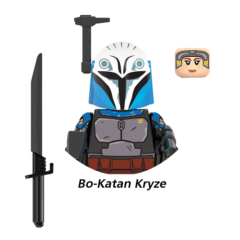 G0122 Clone Troopers Bouwstenen Commandant Cody Rex Hengsthowzer Ravage Jesse De Slechte Batch Bakstenen Elite Team Troopers Speelgoed - afbeelding 1
