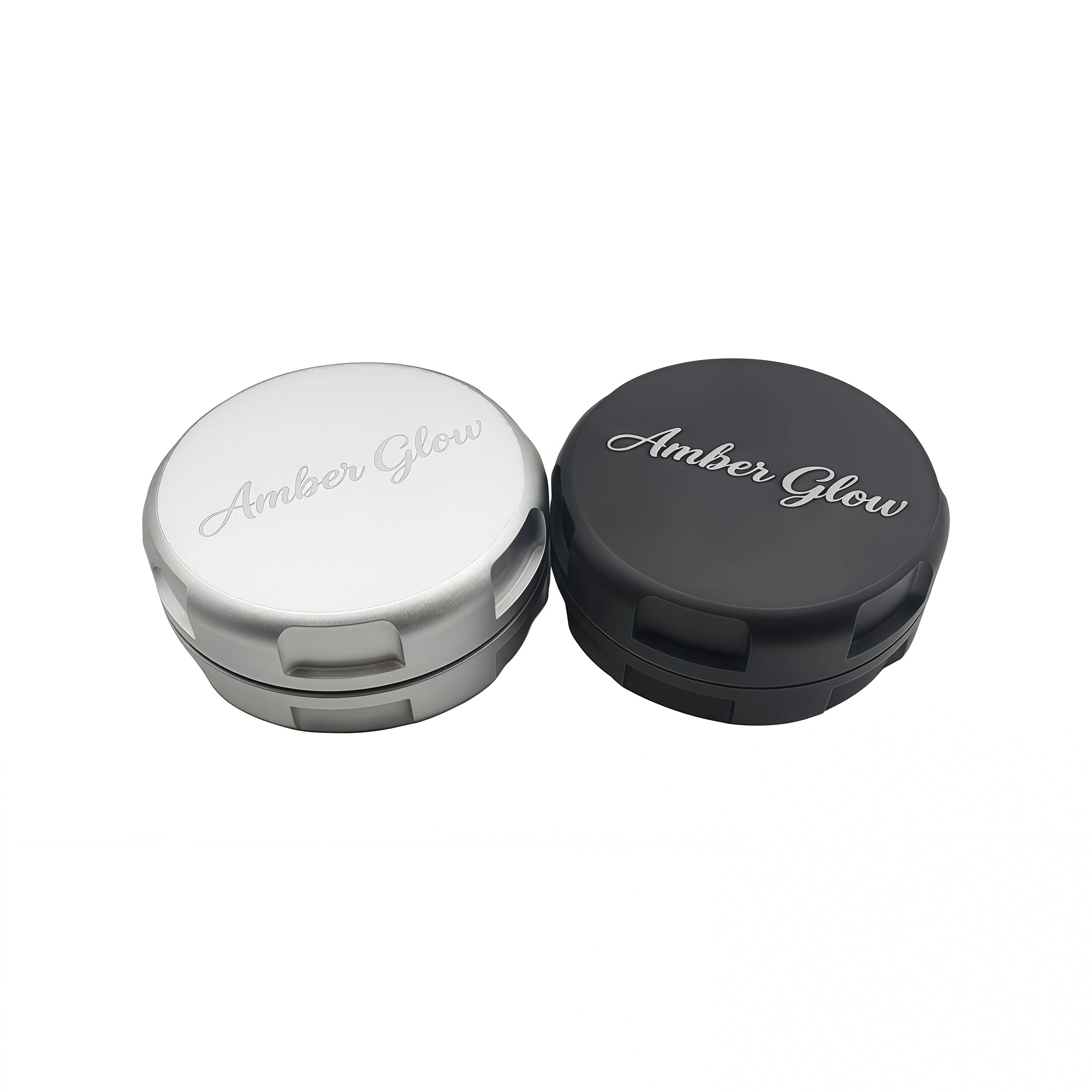 60mm 2-Layer Tobacco Grinder with Trapezoid Teeth,Anti-Slip Rim - Portable Aluminum Alloy,Herb Grinder,Smoking accessories view 4