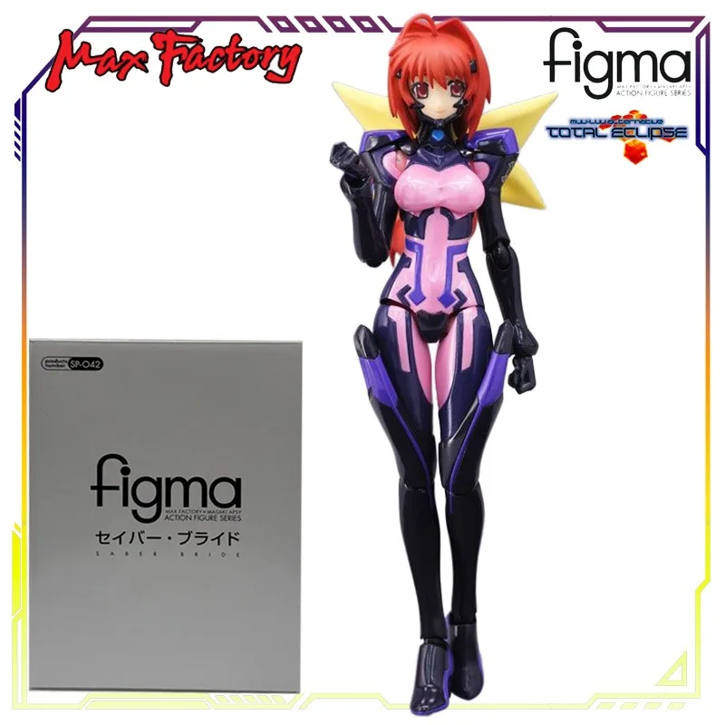 Max Factory Original Figma Muv-Luv serie alternativa Huang Wei Yi Anime modelo de figura de acción juguetes modelo móvil regalos para niños
