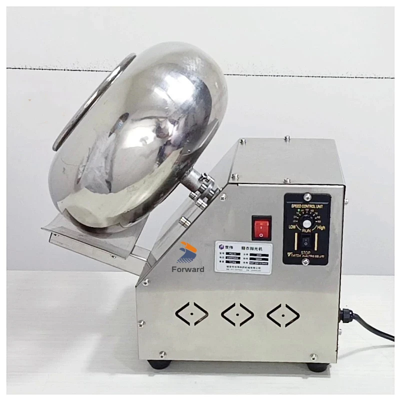 Commercial Peanut Sugar Coating hine Stainless Steel Chocolate Coater Rounding s Film Coating Polishing hine