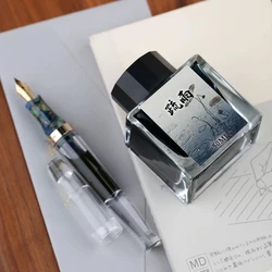 MAJOHN Fountain Pen Ink 50ml Various Color Cartridge Refill Glass Bottled Pen Ink Fountain Pen Office School Supplies Stationery